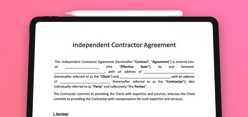 contractor agreement