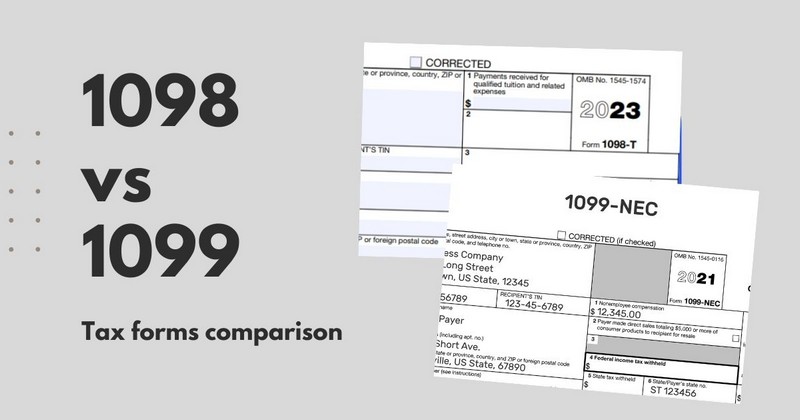 1098 vs 1099