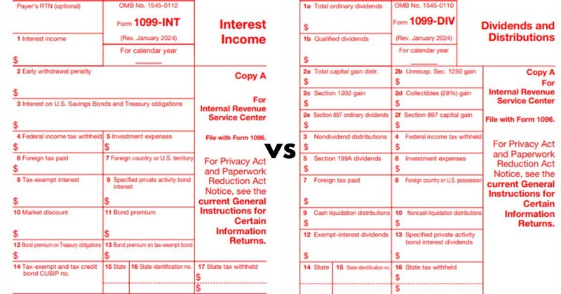 difference between 1099 and 1098