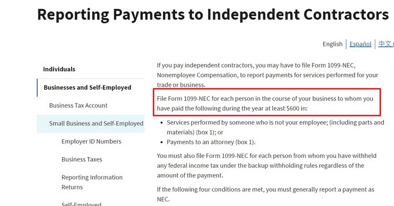 Difference Between 1099 Misc And 1099 Nec