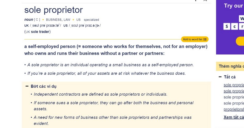 sole proprietor vs independent contractor