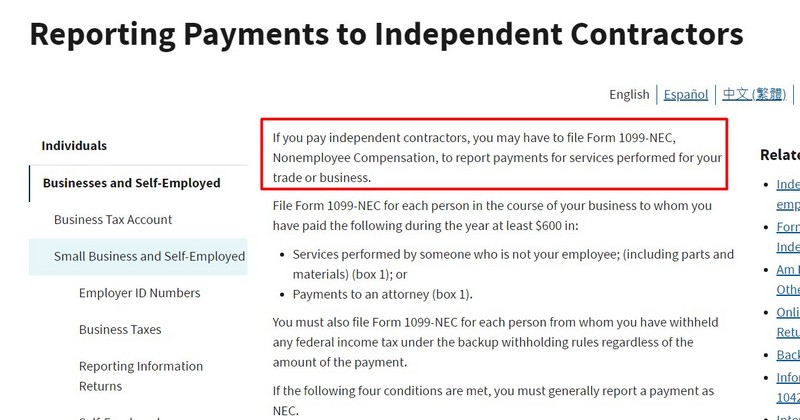 What Is The Difference Between 1099 Misc And 1099 Nec