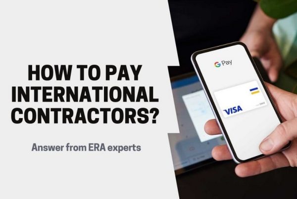 how to pay international contractors