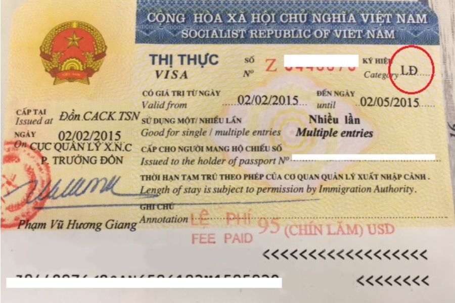 D Vietnam Work Permit