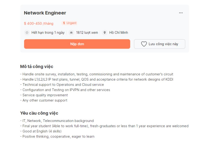 D Network Engineer Pay