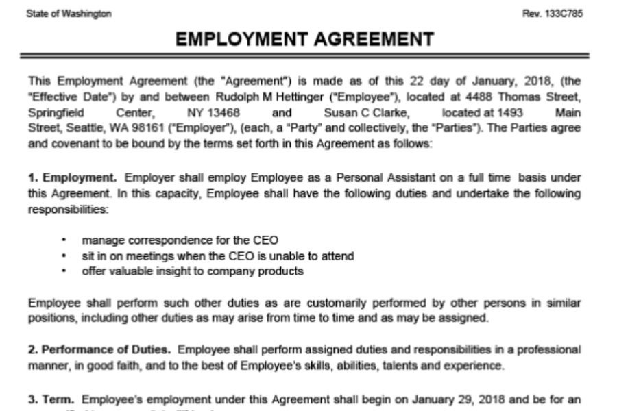 Types Of Employment Contracts 1