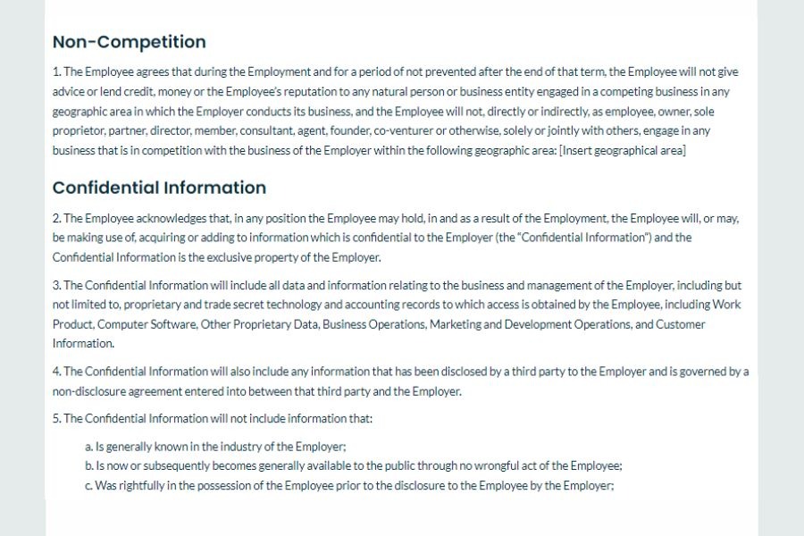 Types Of Employment Contracts 10