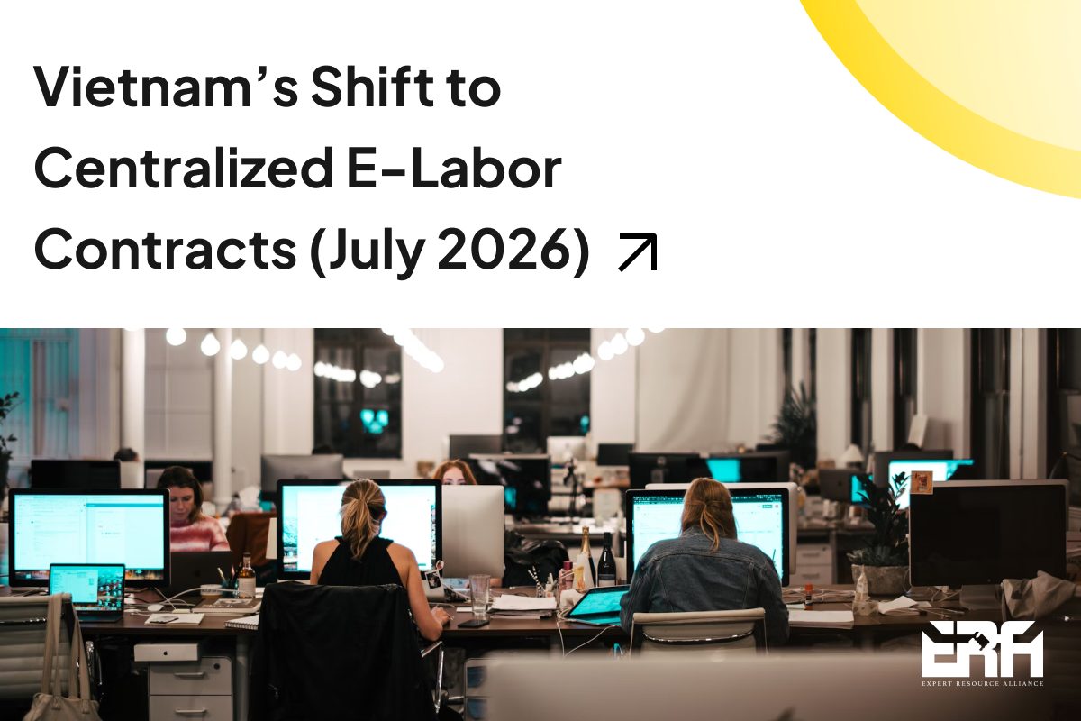 Vietnam’s Shift To Centralized E Labor Contracts (july 2026)